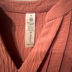 Boohoo Women's Blouse in Mauve / Size: M